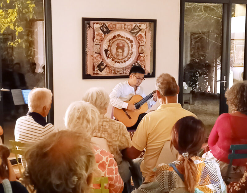 Concert intimiste à la Villa J